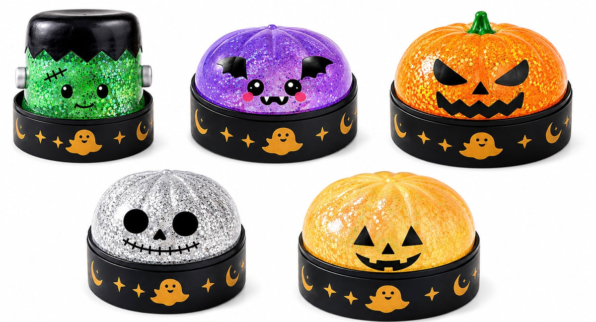 Halloween Dumpling Stress Relief Toys, 1pcs/3pcs/6pcs