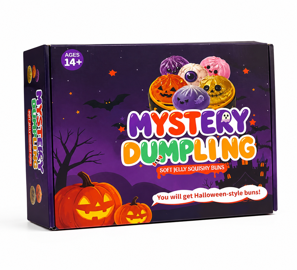 Halloween Dumpling Stress Relief Toys, 1pcs/3pcs/6pcs
