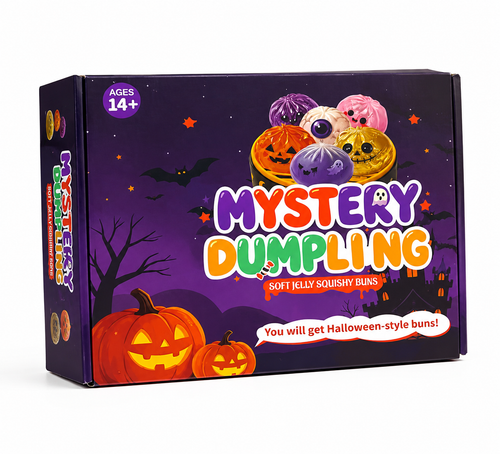 Halloween Dumpling Stress Relief Toys, 1pcs/3pcs/6pcs