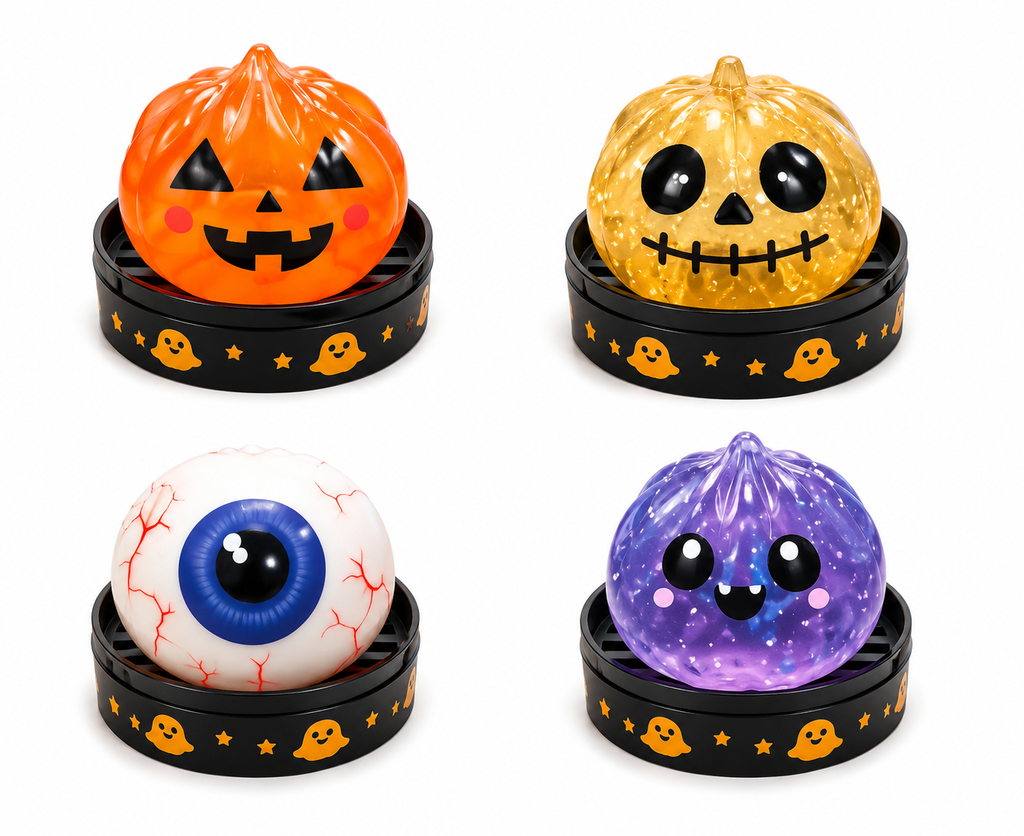 Halloween Dumpling Stress Relief Toys, 1pcs/3pcs/6pcs