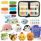 Animal sery Crochet Kit for Beginners Crochet Starter SET