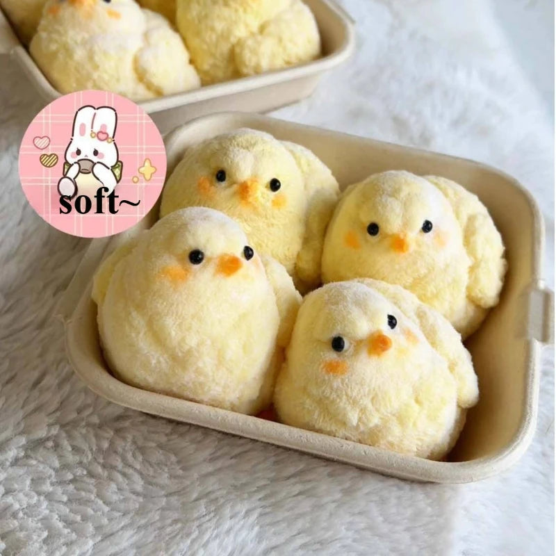 Yellow Chick Squishy  Toy
