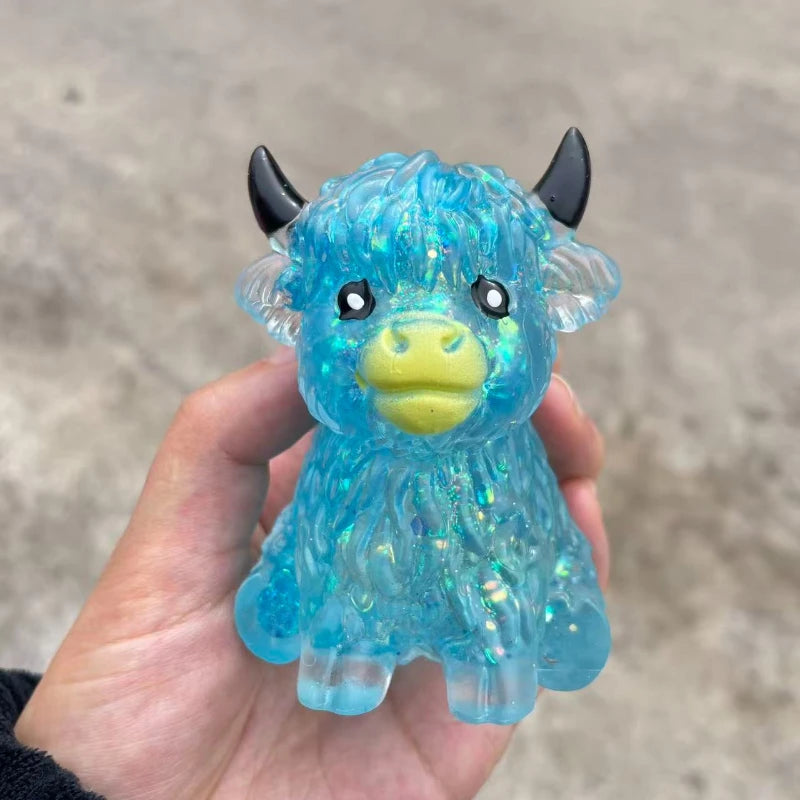 Cute Maltose Highland Cow Squeeze