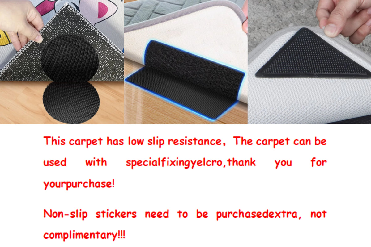 VIKAMA Parody Home Pete Carpet Cartoon Character Living Room Bedroom Carpet Home Living Room Theme Decoration