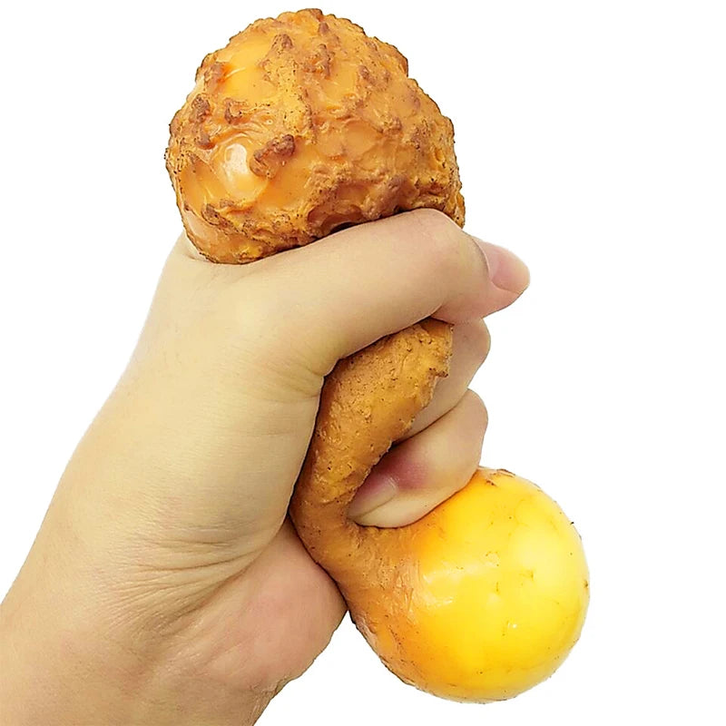 Fried Chicken Drumstick Squishy