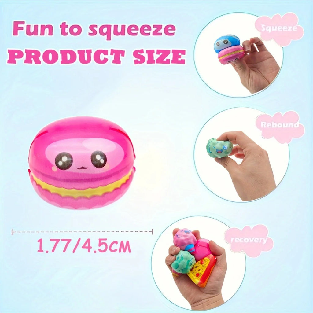 Viral Food & Fries Slow-Rise squishies