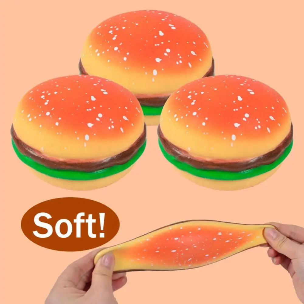 Squishy Hamburger Stress Ball