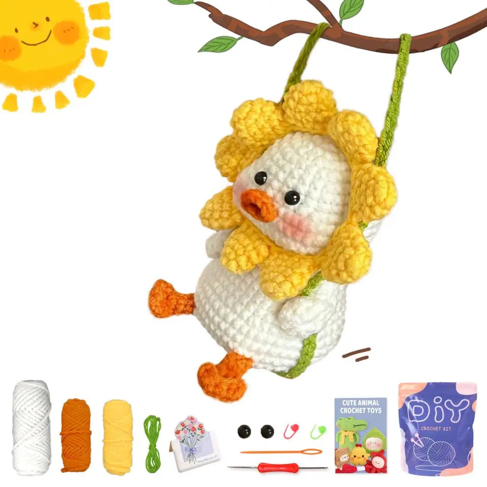 Animal sery Crochet Kit for Beginners Crochet Starter SET