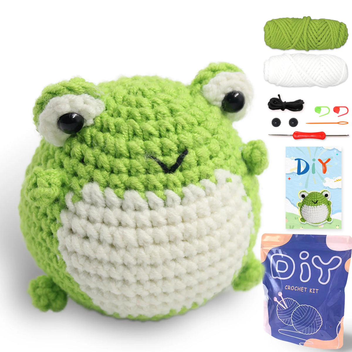 Animal sery Crochet Kit for Beginners Crochet Starter SET
