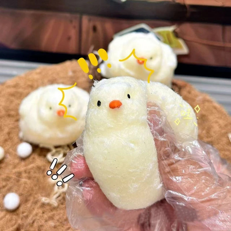 Yellow Chick Squishy  Toy