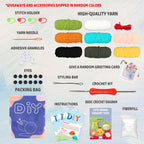 Animal sery Crochet Kit for Beginners Crochet Starter SET