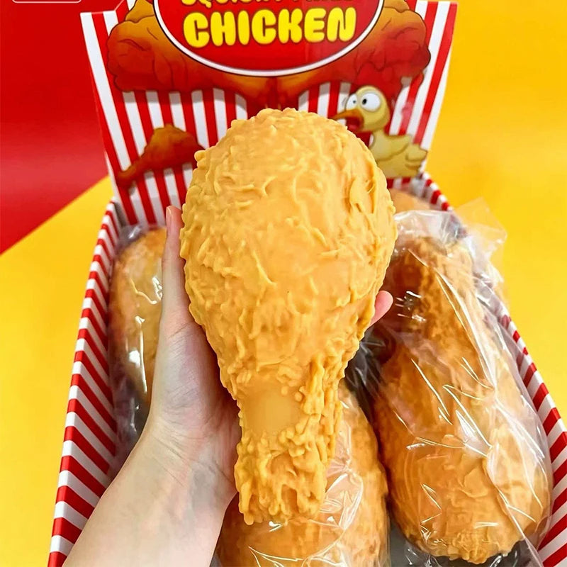 Fried Chicken Drumstick Squishy