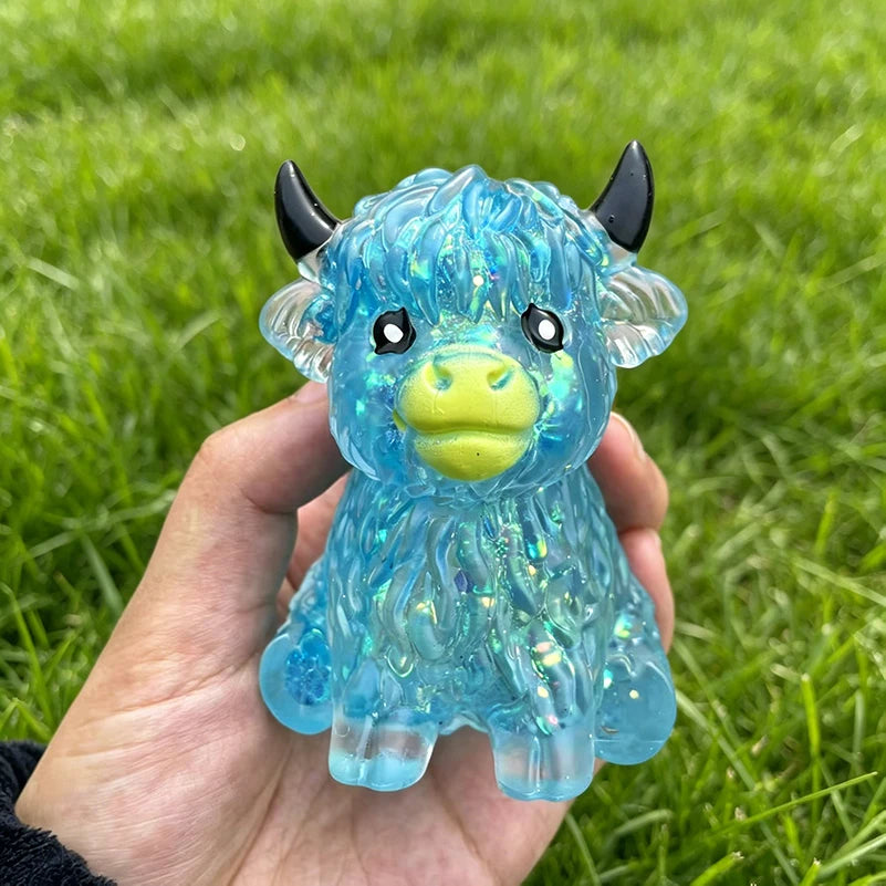 Cute Maltose Highland Cow Squeeze