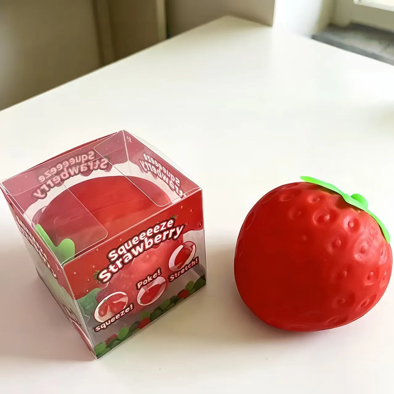 Jumbo Strawberry Squishy