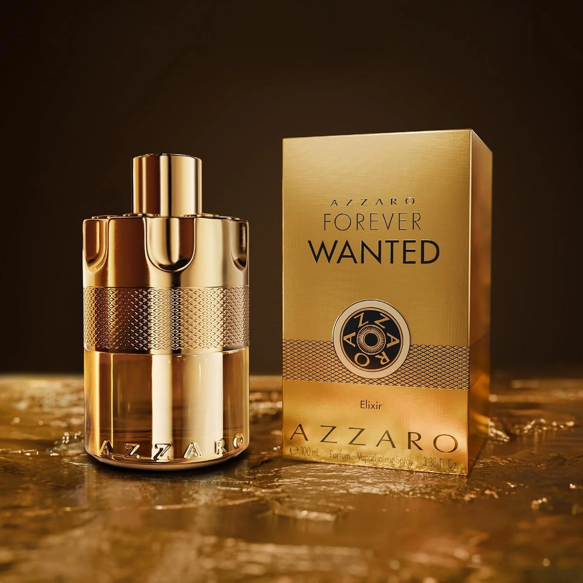 Azzaro Forever Wanted Elixir and Azzaro The Most Wanted - Warm Spicy Cologne Fragrance with Raspberry, Cardamom & Leather Accord - 12 Hour Long Lasting - Sophisticated Best For Date Night Tail Notes of Vanilla, Amber, and ced