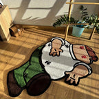VIKAMA Parody Home Pete Carpet Cartoon Character Living Room Bedroom Carpet Home Living Room Theme Decoration