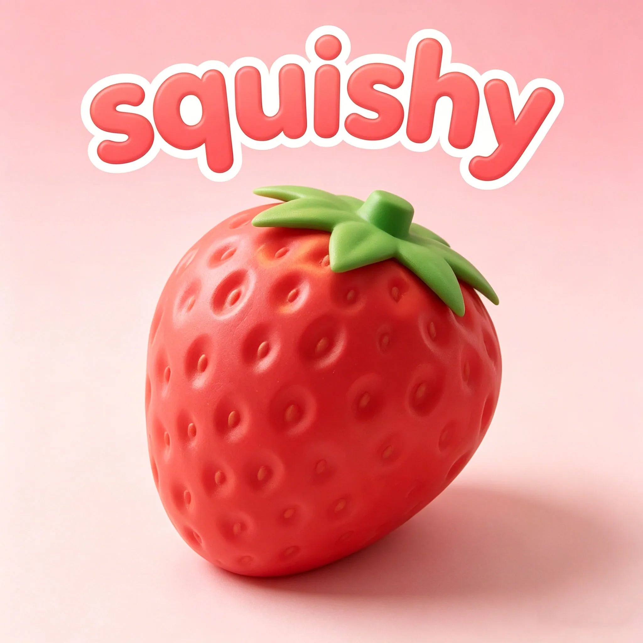 Jumbo Strawberry Squishy