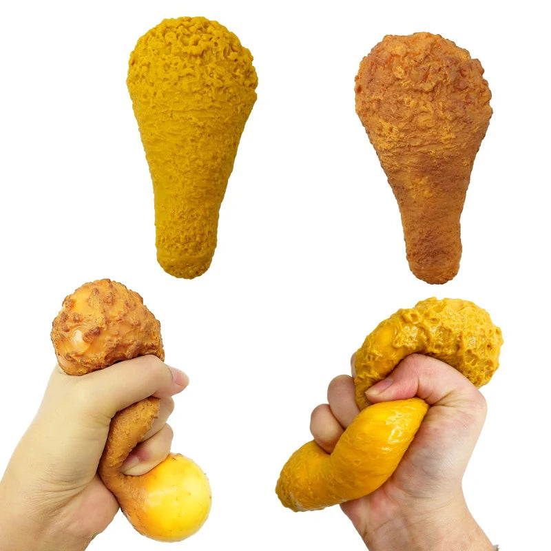 Fried Chicken Drumstick Squishy