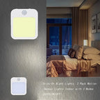 Night Light Motion Sensor With LED Light EU/US Plug Lamps Children's Night Light Wireless Night Lamp For Bedside Table Bedroom Portable Night Light, Night Light