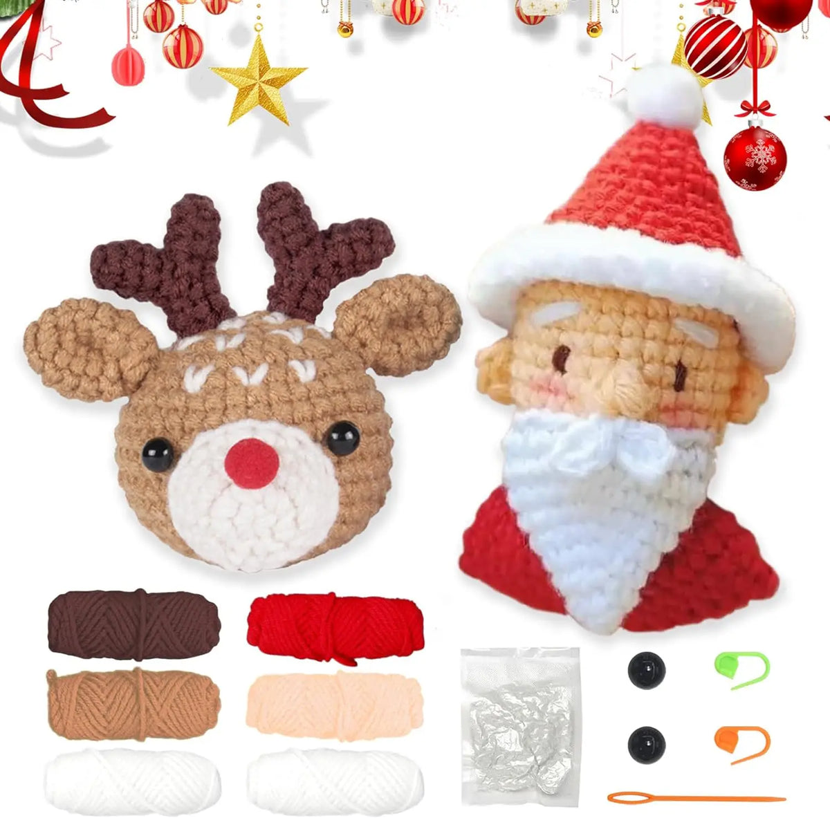 Animal sery Crochet Kit for Beginners Crochet Starter SET