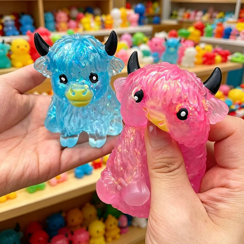 Cute Maltose Highland Cow Squeeze