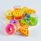 Viral Food & Fries Slow-Rise squishies