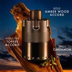 Azzaro The Most Wanted Eau de Parfum Intense - Warm Amber Cologne Fragrance with Cardamom, Caramel & Woody Amber - Long Lasting - Magnetic Perfect for Cool Evenings