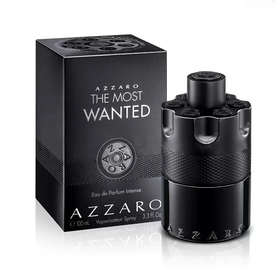 Azzaro The Most Wanted Eau de Parfum Intense - Warm Amber Cologne Fragrance with Cardamom, Caramel & Woody Amber - Long Lasting - Magnetic Perfect for Cool Evenings