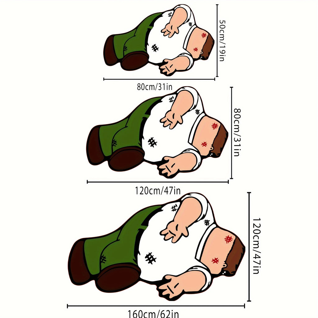 VIKAMA Parody Home Pete Carpet Cartoon Character Living Room Bedroom Carpet Home Living Room Theme Decoration