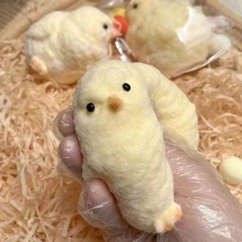 Yellow Chick Squishy  Toy