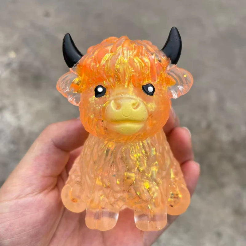 Cute Maltose Highland Cow Squeeze