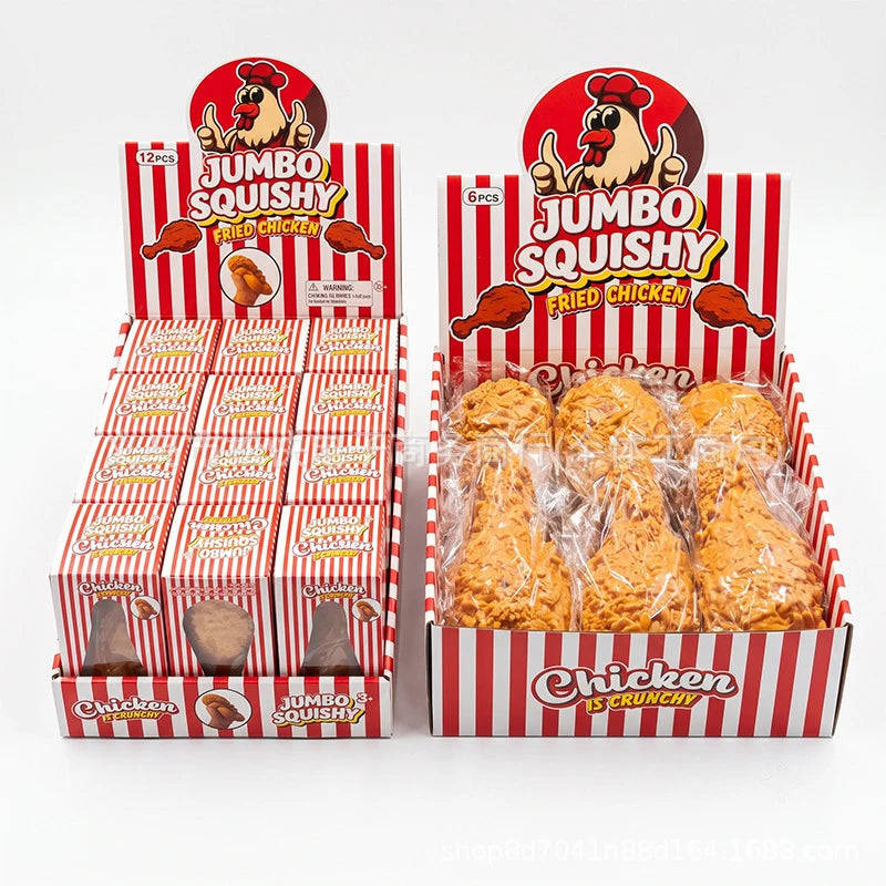 Fried Chicken Drumstick Squishy